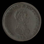 Irlande, inconnu, 1 penny : 1814