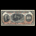 Canada, Eastern Townships Bank, 10 dollars : 2 janvier 1906