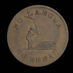 Canada, Perrins Bros., 1/2 penny : 1837