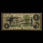 Canada, Canadian Bank of Commerce, 1 dollar : 1 mai 1867