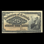 Canada, Dominion du Canada, 25 cents : 2 janvier 1900