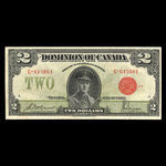 Canada, Dominion du Canada, 2 dollars : 23 juin 1923