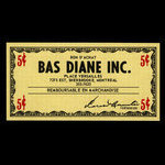 Canada, Bas Diane Inc., 5 cents : 7 janvier 1971