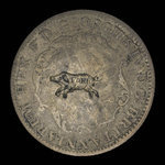 Grande-Bretagne, George IV, 1/8 dollar : 1822