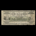 Canada, Bank of British North America, 1 dollar : 1 décembre 1859