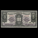 Canada, Banque Canadienne Nationale, 100 dollars : 1 février 1925