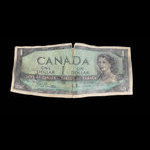 Canada, Banque du Canada, 1 dollar : 1954