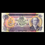 Canada, Banque du Canada, 10 dollars : 1971