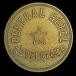 Canada, Central Hotel, 15 cents <br /> 1888