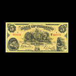 Canada, Bank of Toronto (The), 5 dollars : 2 janvier 1935