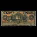 Canada, Banque Nouvelle-Écosse, 100 dollars : 2 janvier 1919