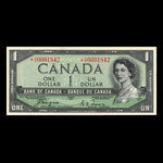 Canada, Banque du Canada, 1 dollar : 1954