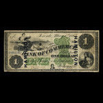 Canada, Canadian Bank of Commerce, 1 dollar : 1 mai 1867