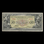 Canada, Canadian Bank of Commerce, 50 dollars : 2 janvier 1917