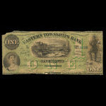 Canada, Eastern Townships Bank, 1 dollar : 1 août 1859