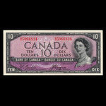 Canada, Banque du Canada, 10 dollars : 1954