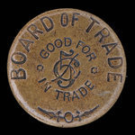 Canada, Vancouver Board of Trade, 5 cents : 1906