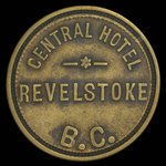 Canada, Central Hotel, 5 cents : 1894