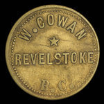 Canada, W. Cowan, 1 consommation, 15 cents : 1894