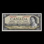 Canada, Banque du Canada, 20 dollars : 1954