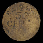 Canada, R.C. & Fils, 50 cents : 1914