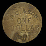 Canada, R.C. & Fils, 1 dollar : 1914