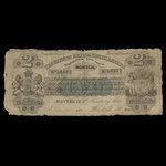 Canada, Bank of British North America, 2 dollars : 1 janvier 1856