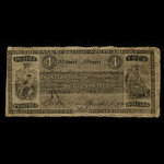 Canada, Bank of British North America, 4 dollars : 1 janvier 1853