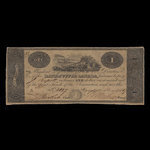 Canada, Bank of Upper Canada (Kingston), 1 dollar : 1 mai 1819