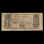 Canada, W. & J. Bell, 12 pence : 1 mai 1839