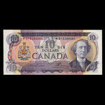 Canada, Banque du Canada, 10 dollars : 1971