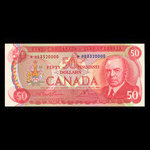 Canada, Banque du Canada, 50 dollars : 1975