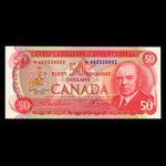 Canada, Banque du Canada, 50 dollars : 1975