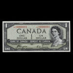 Canada, Banque du Canada, 1 dollar : 1954