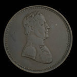 Canada, inconnu, 1/2 penny : 1825