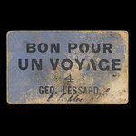 Canada, Geo. Lessard & Cie., 1 voyage : 1925