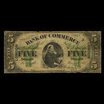 Canada, Canadian Bank of Commerce, 5 dollars : 1 mai 1867