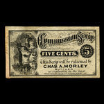 Canada, Chas. A. Morley, 5 cents : 1894