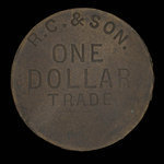 Canada, R.C. & Fils, 1 dollar : 1914