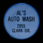 Canada, Al's Auto Wash, aucune dénomination : 1974