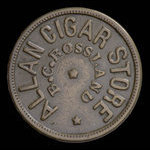 Canada, Allan Cigar Store, aucune dénomination : 1897