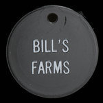 Canada, Bill's Farms, aucune dénomination : 1967