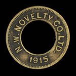 Canada, North Western Novelty Co. Ltd., 5 cents : 1915