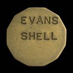 Canada, Evans Shell, aucune dénomination : juin 1969