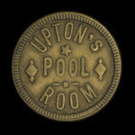 Canada, Upton's Pool Room, 1 cigare : 1910