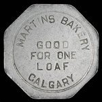 Canada, Martins Bakery, 1 pain : 1950