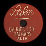 Canada, Palm Dairies Ltd., 1 pinte de lait homogénéisé : 1982