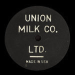 Canada, Union Milk Co. Ltd., 1 pinte de lait homogénéisé :