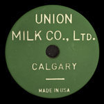 Canada, Union Milk Co. Ltd., 1 pinte de lait Jersey :