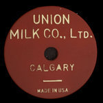 Canada, Union Milk Co. Ltd., 1 pinte de lait standard :